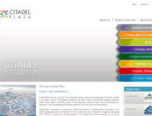 Tablet Screenshot of citadelplaza.com